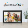 Humblestead Cadre Photo numérique 15,6 Pouces 32 Go WiFi 1280 x 800 HD IPS Écran Tactile Mémoire Rotation Automatique Partagez d