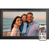 Cadre Photo numérique 15,6 Pouces Grand Cadre Photo numérique avec écran Tactile IPS Full HD 1920 x 1080, humblestead 32 Go WiFi