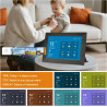 Cadre Photo Numérique 10 Pouces, WiFi intégré en mémoire de 32 Go, Cadre électronique avec écran Tactile IPS, Rotation Automatiq