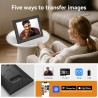 Cadre Photo Numérique 10 Pouces, WiFi intégré en mémoire de 32 Go, Cadre électronique avec écran Tactile IPS, Rotation Automatiq