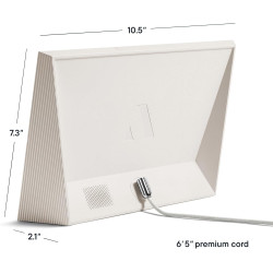Aura Cadre Photo numérique WiFi 10,1" | Le Cadre Photo numérique idéal à Offrir | Envoyez Vos Photos Depuis Votre téléphone | (C