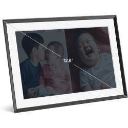 Aura, cadre photo numérique Carver Mat, Wi-Fi, 10,1 pouces | Le meilleur cadre numérique à offrir | Envoyez vos photos depuis vo