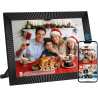 Frameo - Cadre photo numérique - WiFi - 10,1" - Avec mémoire de 32 Go - Écran tactile IPS 1280 x 800 - Capteur de mouvement et r