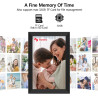 Frameo Cadre Photo numérique Wi-FI 32 Go Cadre Photo numérique 10,1" 1280 x 800 IPS Écran Tactile LCD Smart Cloud avec Rotation 