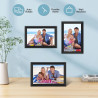 Frameo Cadre Photo numérique Wi-FI 32 Go Cadre Photo numérique 10,1" 1280 x 800 IPS Écran Tactile LCD Smart Cloud avec Rotation 
