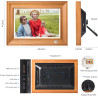 KODAK Cadre Photo Numérique WiFi Cadre Numérique Photo 10 pouces, FHD 1920*1200 Écran Tactile, Cadre Photo Électronique avec Mém