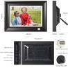 KODAK Cadre Photo Numérique WiFi Cadre Numérique Photo 10 pouces, FHD 1920*1200 Écran Tactile, Cadre Photo Électronique avec Mém