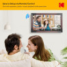 KODAK Cadre Photo Numérique Connecté WiFi, Cadre Numerique Photo Grand Format, 21.5 Pouces FHD IPS Écran, 32Go Mémoire, Partagez