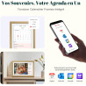 Frameo Cadre Photo Numérique WiFi 10.1 Pouces Or Sunset Mémoire 32 Go, Écran Tactile HD IPS 1280 x 800, Auto-Rotation, Partage d