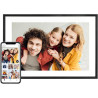 AEEZO Cadre Photo Numérique WiFi 32 Go de Mémoire, 10.1 Pouces, IPS 1280*800, Mode Sommeil, Cadre d'image Numérique, Téléchargem
