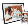 AEEZO Cadre Photo Numérique WiFi 32 Go de Mémoire, 10.1 Pouces, IPS 1280*800, Mode Sommeil, Cadre d'image Numérique, Téléchargem
