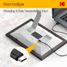 KODAK Cadre Photo Numérique 7 Pouces, WiFi Connecté Cadre Numerique, IPS Écran Tactile, Cadre Photo Électronique avec 32Go de Es