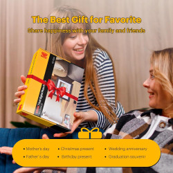 KODAK Cadre Photo Numérique 7 Pouces, WiFi Connecté Cadre Numerique, IPS Écran Tactile, Cadre Photo Électronique avec 32Go de Es
