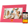 KODAK Cadre Photo Numérique 7 Pouces, WiFi Connecté Cadre Numerique avec 32Go de Espace, IPS Écran Tactile, Cadre Photo Électron