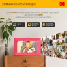 KODAK Cadre Photo Numérique 7 Pouces, WiFi Connecté Cadre Numerique avec 32Go de Espace, IPS Écran Tactile, Cadre Photo Électron