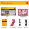 KODAK Cadre Photo Numérique 7 Pouces, WiFi Connecté Cadre Numerique avec 32Go de Espace, IPS Écran Tactile, Cadre Photo Électron