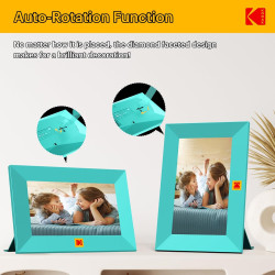 KODAK 7 Pouces Cadre Photo Numérique Connecté WiFi, Cadre Numerique avec 32Go de Espace, HD IPS Écran Tactile, Cadre Photo Élect