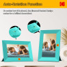 KODAK 7 Pouces Cadre Photo Numérique Connecté WiFi, Cadre Numerique avec 32Go de Espace, HD IPS Écran Tactile, Cadre Photo Élect