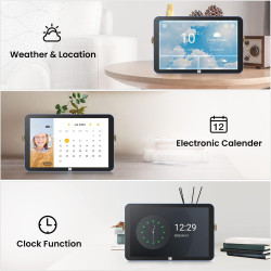 KODAK Cadre Photo numérique Wi-FI - 10 Pouces - avec Batterie - avec écran Tactile HD IPS - Cadre Photo numérique Intelligent av