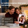 Arzopa cadre photo numérique métallique 10,1 pouces avec mémoire cloud gratuite wifi partage instantané photos vidéos design élé