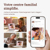 Arzopa cadre photo numérique métallique 10,1 pouces avec mémoire cloud gratuite wifi partage instantané photos vidéos design élé