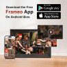 Frameo Cadre Photo numérique WiFi 10 Pouces, écran Tactile IPS 1280 * 800, partagez des Photos ou des vidéos Via l'application F