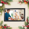 Frameo Cadre Photo numérique WiFi 15,6 Pouces, écran Tactile IPS 1366 * 768, partagez des Photos ou des vidéos Via l'application