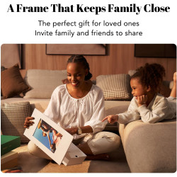 pexar cadre photo numérique 2K (développé par Lexar), écran tactile IPS antireflet de 11 pouces, cadre photo numérique Wi-Fi ave