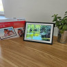 AgfaPhoto Cadre Photo Connecté Realiview APF1000 Wi-FI 10" LCD - Affichage Photos/Vidéos, Horloge, Météo, Rotation Auto, Mémoire