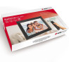 AgfaPhoto Cadre Photo Numérique Realiview APF1000 - Écran LED 10" 1024x600, Affichage Photos, Horloge, Calendrier Programmable -
