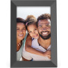 AgfaPhoto Cadre Photo Numérique Realiview APF1000 - Écran LED 10" 1024x600, Affichage Photos, Horloge, Calendrier Programmable -