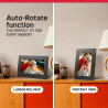 AgfaPhoto Cadre Photo Connecté Realiview APF700 Wi-FI 7" LCD - Affichage Photos/Vidéos, Horloge, Météo, Rotation Auto, Mémoire 3