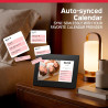 AgfaPhoto Cadre Photo Connecté Realiview APF700 Wi-FI 7" LCD - Affichage Photos/Vidéos, Horloge, Météo, Rotation Auto, Mémoire 3