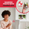 AGFA Photo Cadre Photo Connecté Realiview APF1000 Wi-FI 10" LCD Ecran en Verre - Affichage Photos/Vidéos, Horloge, Météo, Rotati