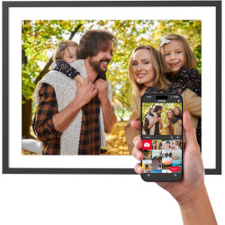 AGFAPHOTO Cadre Photo numérique 17 Pouces Realiview APF1700WIFI