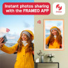 AGFA Photo – Cadre Photo Connecté Realiview APF3200 Wi-FI 32" Écran Tactile LCD – Affichage Photos/Vidéos, Horloge, Météo, Auto-
