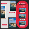 AGFA Photo – Cadre Photo Connecté Realiview APF3200 Wi-FI 32" Écran Tactile LCD – Affichage Photos/Vidéos, Horloge, Météo, Auto-
