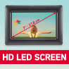 AgfaPhoto Cadre Photo Numérique Realiview APF700 - Écran LED 7" 1024x600, Affichage Photos, Horloge, Calendrier Programmable - N