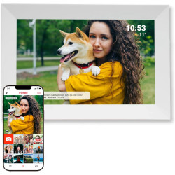 Denver Frameo PFF-1024 Blanc 25,4cm (10,1) 16GB