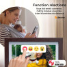 Denver PFF-1042DW Cadre Photo numérique Wi-FI FRAMEO 10,1 Pouces, écran Tactile IPS 1280 x 800, mémoire 16 Go, Application iOS/A