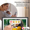 Denver PFF-1016 Cadre Photo numérique Wi-FI FRAMEO 10,1 Pouces, écran Tactile IPS 1280 x 800, mémoire 16 Go, Application iOS/And