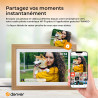Denver PFF-1543LW Cadre Photo numérique Wi-FI FRAMEO 15,6 Pouces Full HD, écran Tactile IPS 1920 x 1080, mémoire 16 Go, Cadre Bo