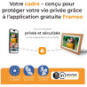 Denver PFF-1543LW Cadre Photo numérique Wi-FI FRAMEO 15,6 Pouces Full HD, écran Tactile IPS 1920 x 1080, mémoire 16 Go, Cadre Bo