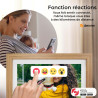 Denver PFF-1543LW Cadre Photo numérique Wi-FI FRAMEO 15,6 Pouces Full HD, écran Tactile IPS 1920 x 1080, mémoire 16 Go, Cadre Bo