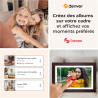 Denver PFF-1543DW Cadre Photo numérique Wi-FI FRAMEO 15,6 Pouces Full HD, écran Tactile IPS 1920 x 1080, mémoire 16 Go, Cadre Bo