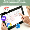Veidoo Frameo 10 1 Pouces 32GB WiFi Cadre Photo Numérique 1280x800 HD IPS Tactile Rotation Auto Musique Horloge Partagez Photos 