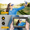 KODAK Cadre Photo Numérique WiFi 10,1 Pouces,Cadre Photo Electronique avec 32Go de Mémoire, Écran Tactile HD 1280x800 IPS pour P