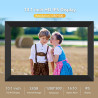 FRAMEO Cadre Photo numérique Intelligent WiFi Cloud 10,1" HD 1280 x 800 IPS Écran Tactile Cadre numérique avec 16 Go de Stockage
