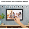 Cadre Photo Numérique Connecté WiFi 21.5 Pouces FHD IPS Écran- Cadre Numerique Photo Grand Format, 32Go Mémoire, Partagez des Ph