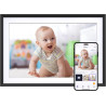 Dragon Touch 10,1" Cadre Photo Numérique Wi-FI Connecté, Écran Tactile IPS 1280x800, Cadre Digital Mémoire intégrée 16 Go, Rotat